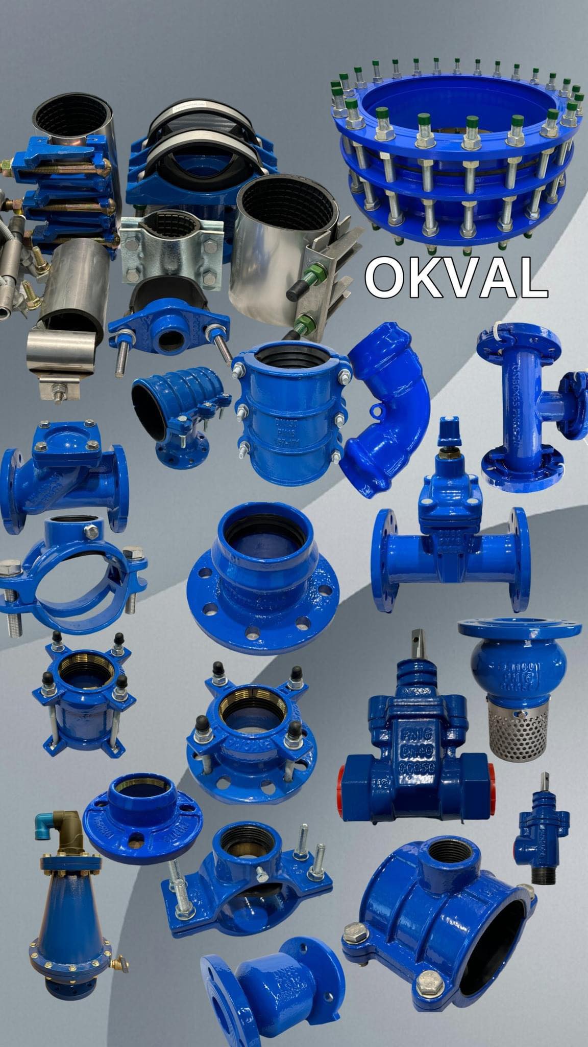 Okval (www.okval.com), compañía profesional de armas nucleares. Клапаны: задвижка, ножевая задвижка, обратный клапан и т. д. Соединение труб: ремонтный зажим, седельный зажим, муфта комода, демонтажные соединения, соединения гибо, фланцевый адап тер и т. д. Armadura turboprovista: BS EN545, ISO2531, turbinas y accesorios para la turbina. Раструб с фланцем из ПВХ. Okval (www.okval.com), la empresa profesional de producción de accesorios para tuberías. Válvulas: válvula de compuerta, válvula de guillotina, válvula de retención, etc. Junta de tubería: abrazadera de reparación, abrazadera de montura, acoplamiento de tocador, juntas de desmontaje, juntas gibault, adaptador de brida, etc. Accesorios de tubería: BS EN545, ISO2531 Tubería de hierro dúctil y accesorios de tubería. Conector de brida perdida pvc #Aquatherm #IFAT#IFAT2024 #válvulas #juntas de desmantelamiento #Abrazadera de reparación #abrazadera de sillín #adaptador de brida #válvula de compuerta #Munich #ifat munich #Armature #okval #Pollutec #Smagua #ROBINETTERIE #INDUSTRIE #HYDRAULIQUE #pollutec #vanne #eau #moroc info@okval.com Whatsapp https://wa .me/message/7ATMEPGMMG7ZP1 Instagram: https://www.instagram.com/okval8 Linkedin https://www.linkedin.com/company/okval/